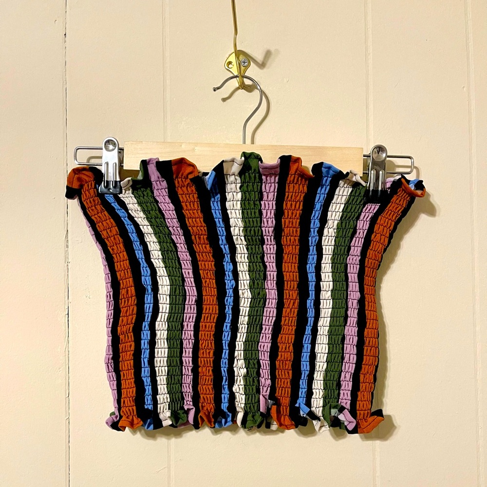Striped Tube Top